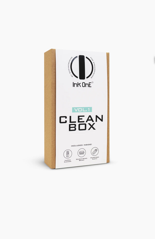 CLEAN BOX - VOL 1 (InkOne почистваща пяна,четка и кърпа. Подходящ за всякакви материали)